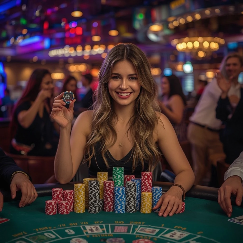 bonus in a man's hands at PINUP CASINO